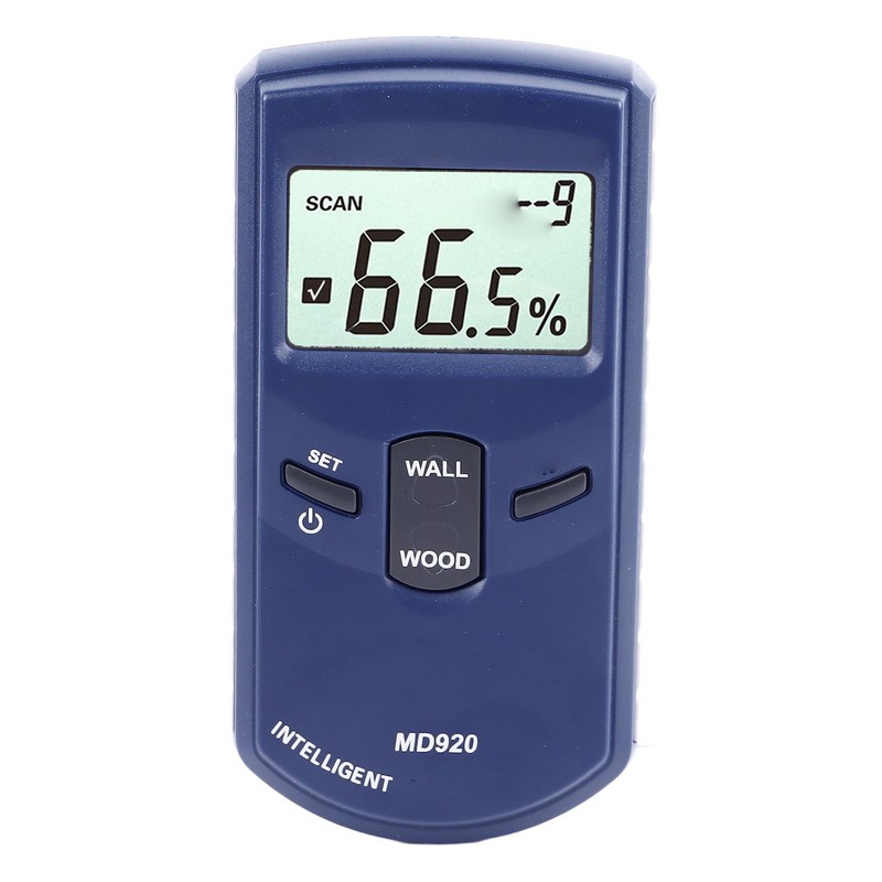2 in 1 Moisture Meter High Accuracy LCD Display Density