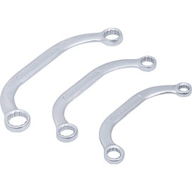 BGS Obstruction Spanner Set, 10 x 13, 17 x 19 mm Set of 3, 1215