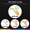 Légère Reeds - Alto Saxophone Reed, French Cut, Blade Thickness