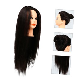 Outanaya Hairdressing Mannequin Head Practice Cosmetology Doll Head for Styling