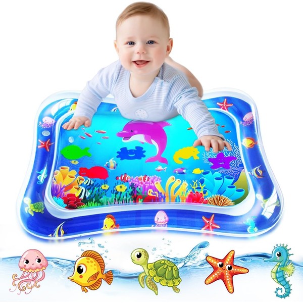 ZMLM Baby Tummy-Time Water Mat - Infant Water Play Mat