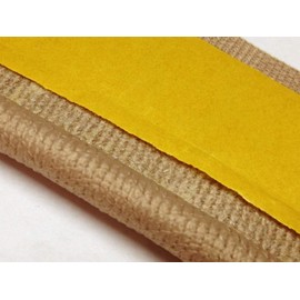 Do-it-yourself Carpet and Area Rug Binding (22 Colors Available) - Quantity 1 = 5 Foot Section, Tan