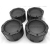 Eagle Matte Black Wheel Center Cap Set of Four #