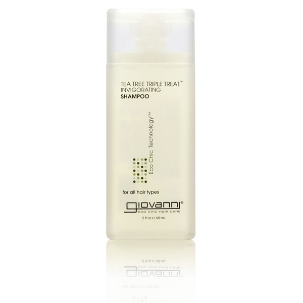 Giovanni Tea Tree Triple Treat Invigorating Shampoo Travel Size 60