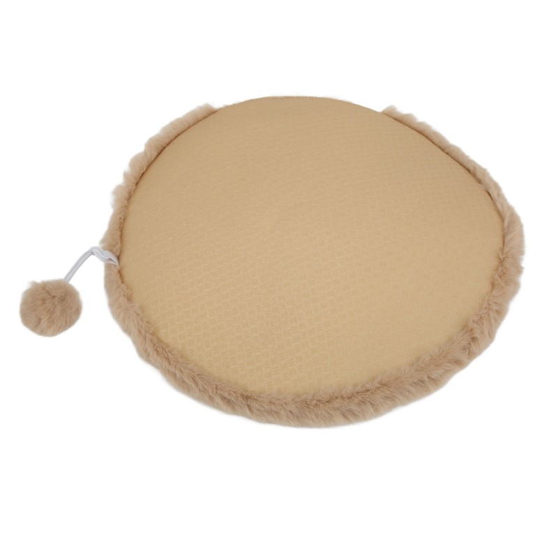 Round Pet Sleeping Mat Warm Comfy Round Pet Bed Mat