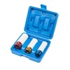 3pc Alloy Wheel Deep Impact Nut Socket Set 17, 19,