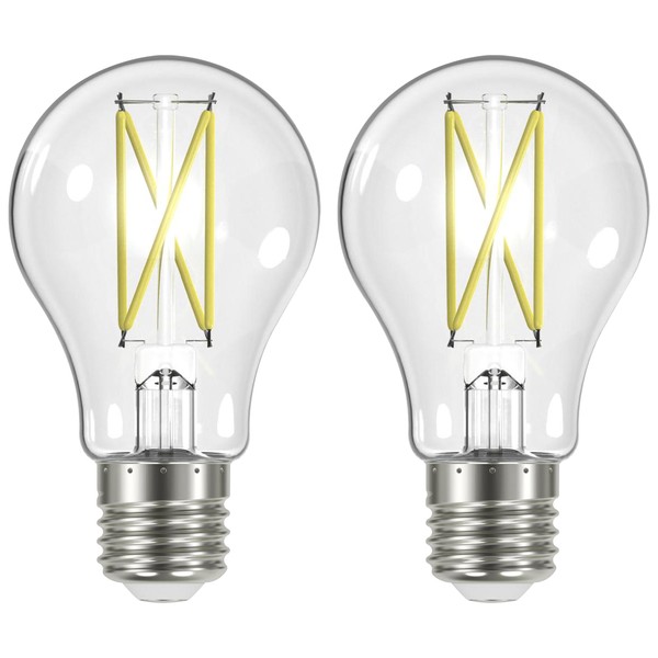 OHLECTRIC A19 LED Light Bulb (2-Pack) 8 Watt (60W Equivalent)