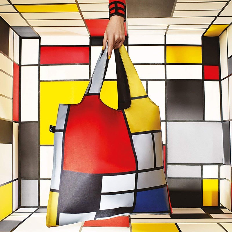 LOQI Museum Piet Mondrian Composition Red Yellow Blue and Black