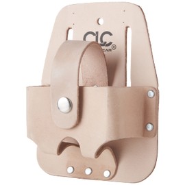 Custom Leathercraft 464 Heavy Duty Measuring Tape Holder, 16-30 in.,tan