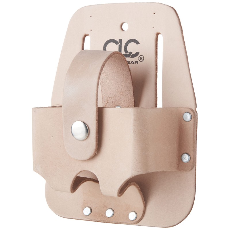 Custom Leathercraft 464 Heavy Duty Measuring Tape Holder, 16-30 in.,tan