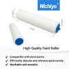 Nichiyo 4 Pcs 10 Inch Ceiling Paint Roller with Shield