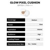 EITHER& [EITHER&]Glow Pixel Cushion (4 Colors)