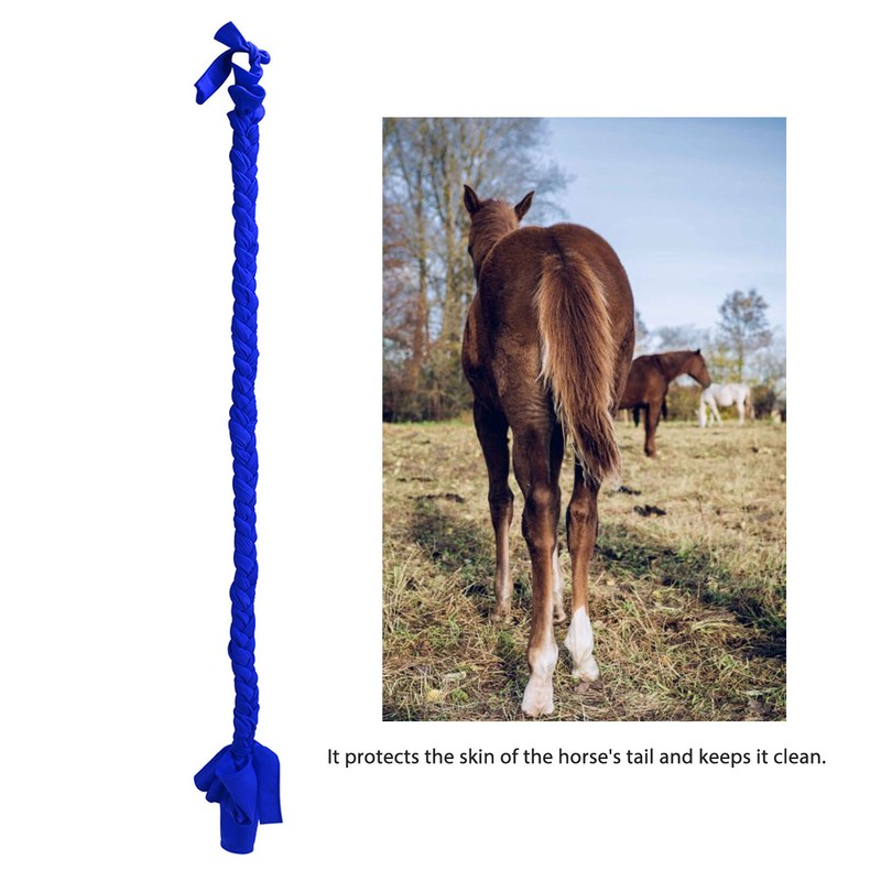 Horse Tail Bag Wrap Polyester Keep Tail Skin Clean Easy