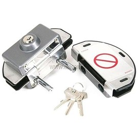 Rocky Double Door Security Product for Glass Doors Padlock