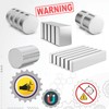 Realth Magnets Magnets Rectangular Neodymium Magnet 28mm*18mm*9mm 5 Pack for