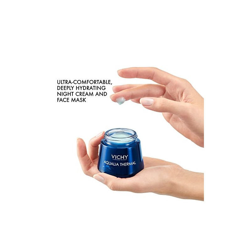 Vichy Aqualia Thermal Replenishing Night Cream 2.54 Fl. Oz.