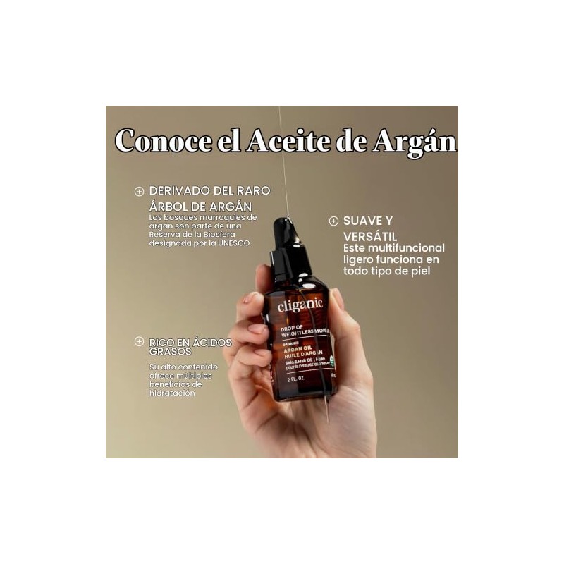 Cliganic Organic Argan Oil 480 Usda Certified Pure Single Ingredient