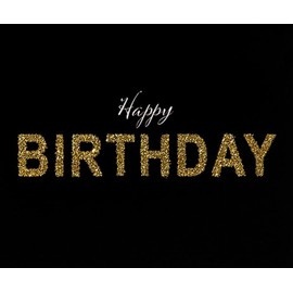 Perleberg High-Quality Birthday Card from the Midi-Card Collection - Midi Card for Birthday Happy Birthday - Beautiful Birthday Cards in Premium Quality Including Envelope and Clip 6.5 x 8 cm