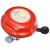 Bike Fashion 805084 Lillebi Fahrradglocke, Rot, 5 x 5 x