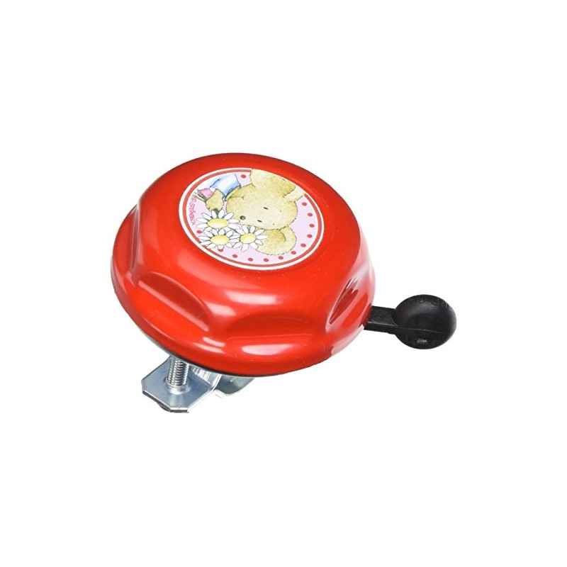 Bike Fashion 805084 Lillebi Fahrradglocke, Rot, 5 x 5 x