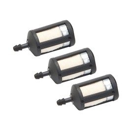 Eopzol 3 Pack Fuel Filter for Small Engines 07-209 Replacement Compatible with Zama ZF3-1/8" 175 Micron Inline Fuel Filter for String Trimmers Chainsaws & Outdoor Power Equipment