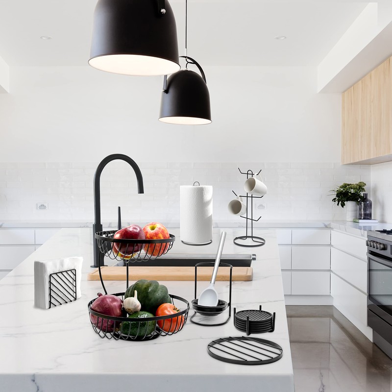 Spectrum Diversified Trivet Finley, Matte Black