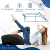 Ergonomic Wedge Pillow for Sleeping, Inflatable Orthopedic Leg Raiser to