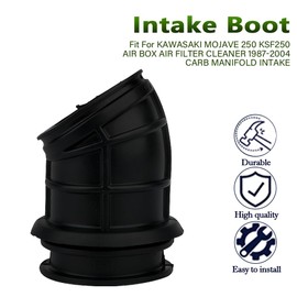 14073-1267 Carburetor Boot Duct fit for KAWASAKI Mojave 250 KSF250 Air Box Air Filter Cleaner 1987-2004 Carb Manifold Intake By MOPASEN