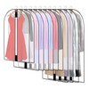 12 x Clothes Covers with Zip, Dustproof, Waterproof, Moisture-Proof, Dust-Proof,