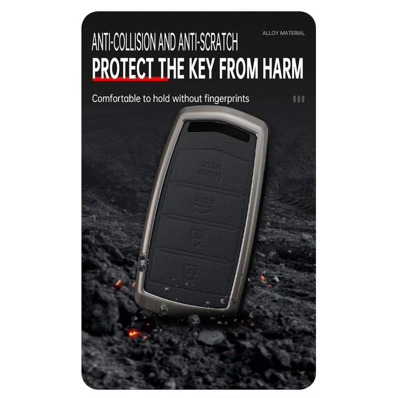 TECART Key Fob Cover Fit for Genesis G80 G90 G70