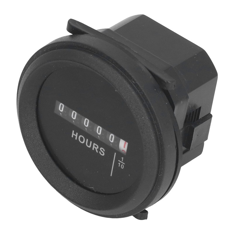 Round Hour Meter High Accuracy Quartz Mechanical Hour Meter for