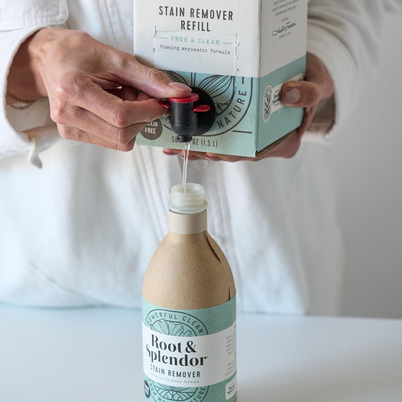 Root & Splendor Non Toxic Stain Remover Refill - Natural