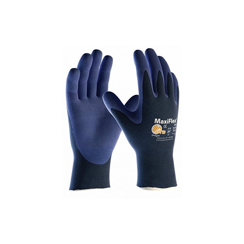 DBI Trading MaxiFlex Elite 34-274 Work/Assembly Gloves, Pack of 2,