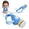 Mouth Cover Silicone Flexible for Acid Gases Vapors Sulfur Dioxide