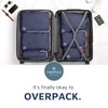 Large Compression Packing Cubes 6 Piece Set for Travel with