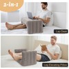 Bloomoja Inflatable Reading Pillow, Laptop Lap Desk with Inflatable Bag,