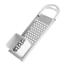 Stainless Steel Spaetzle Maker, Kitchen Stainless Steel Blade Noodle Maker with Comfortable-Grip Handle Dumpling Maker Pasta Maker Cooking Tool Fits Over Pots Pans Dishwasher