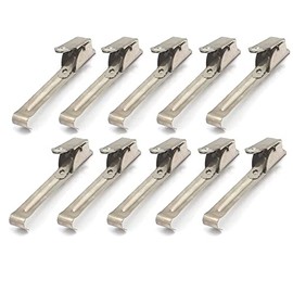 ODONTOMED2011 10 X X-ray Film Hanger Single Clip 2.2" Dental Instruments Stainless Steel for Periapical Xray ODM