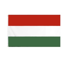 Stormflag Hungary Flag 90 x 150 cm Hungarian Flag 3 x 5 ft Polyester 90 g with Eyelets Stitched with Double Needle