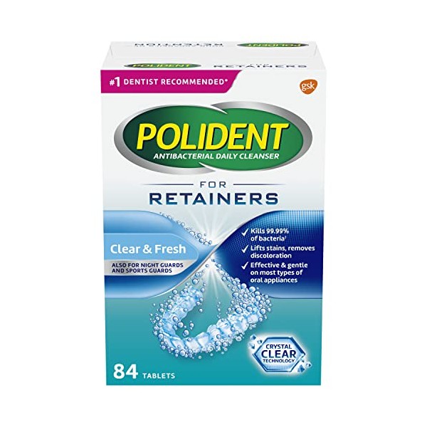 Polident Polident Retainers Cleansing Tabs 84ct (Packaging May Vary)