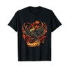 Fire Phoenix Bird Reborn Firebird Phoenix Phoenix T-Shirt