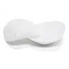 1 Pair of White Raglan Shoulder Pads for Garment-Making
