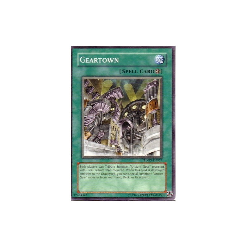 Yu-Gi-Oh! - Geartown (TDGS-EN057) - The Duelist Genesis - Unlimited