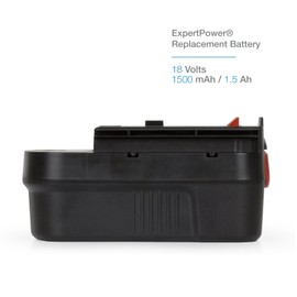 ExpertPower® 18v 1500mAh NiCd Battery for Black & Decker 244760-00 A18 HPB18 HPB18-OPE Firestorm A18 FS180BX FS18BX FS18FL FSB18