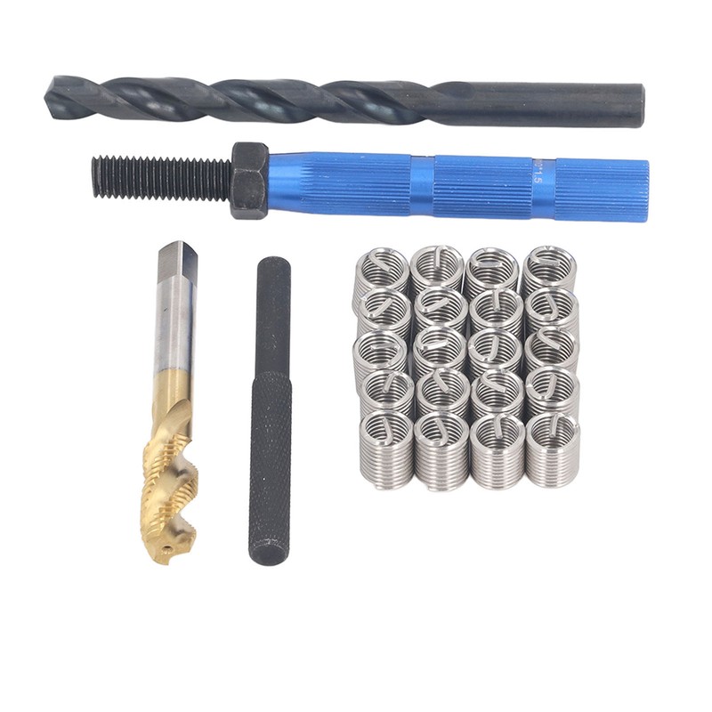 24Pcs Metric Thread Repair Kit M10 X 1.5 X 2D