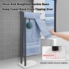 Livabber Standing Towel Rack, 304 Stainless Steel 2-Tier Towel Holder