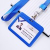 Sormasha Porta Gafete Plástico Horizontal Alta Calidad, Acollador Clip-Anillo y