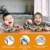 Jinei 20 Pieces Kids Stainless Steel Utensils Set Include 4