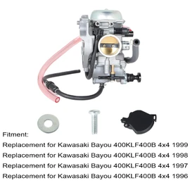 labwork Carburetor Replacement for Kawasaki Prairie 400 KVF400C KVF400D 1999-2002 Bayou 400 KLF400B 4x4 1996-1999