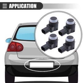 QUARKZMAN Bumper Park Assist Object Sensor for Buick ABS 15239247 Pack of 4